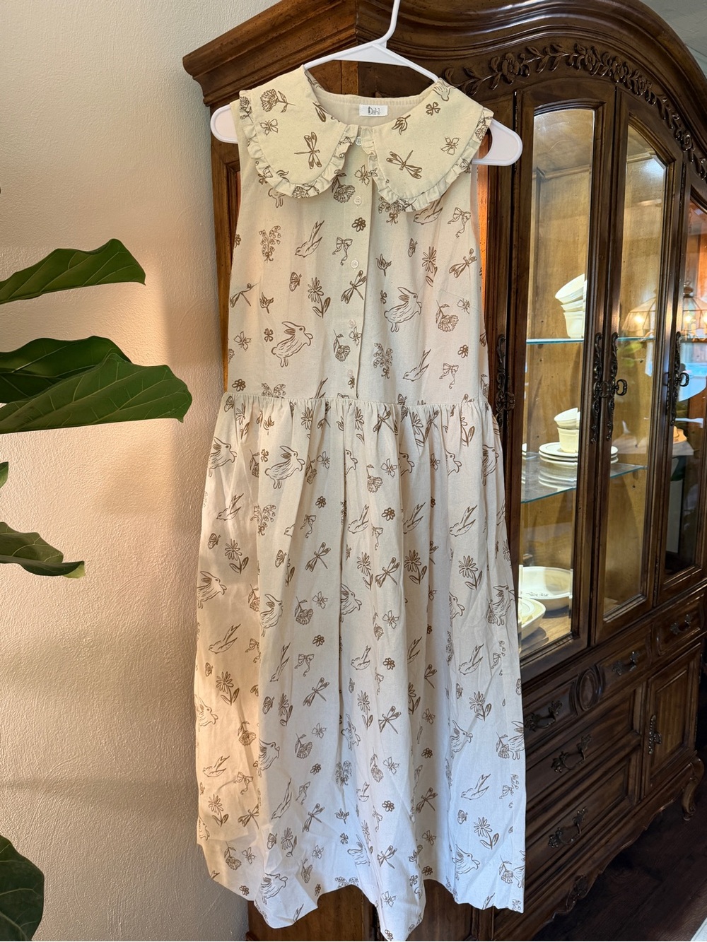 Shop Dahl Bea Dress 100% Cotton
